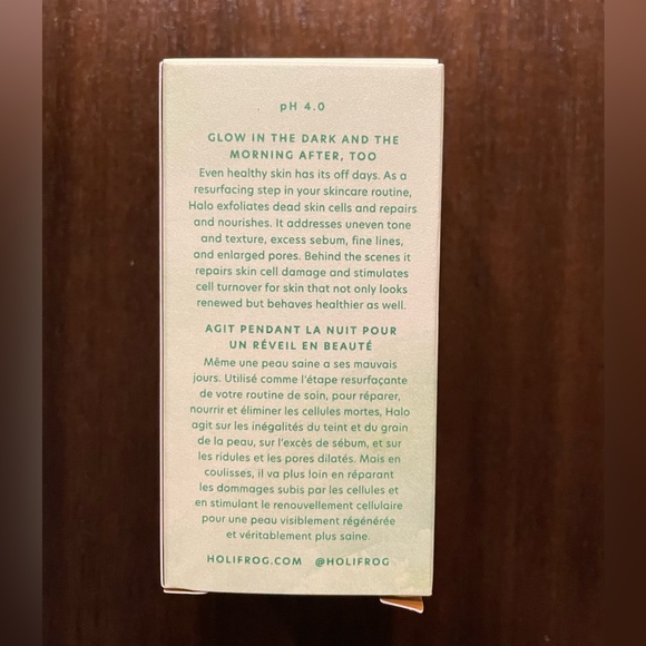 Holifrog Halo AHA + BHA Evening Serum - Picture 3 of 5